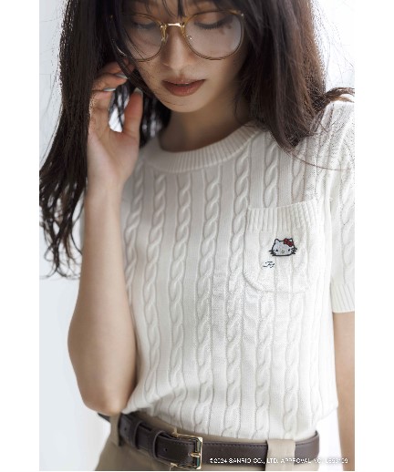 Rirandture リランドチュール　ツイードジレ　アルページュ　ジャケット Rirandture リランドチュール ツイードジレ アルページュ ジャケット