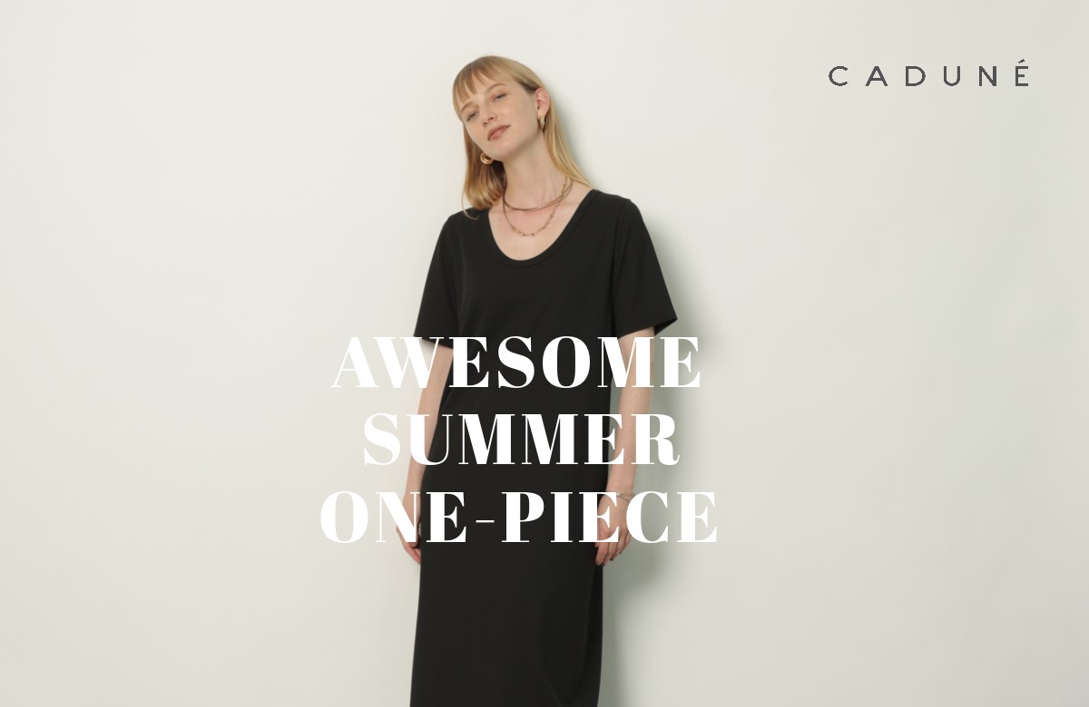新作｜暑い日のためのカットソーワンピ発売