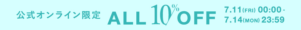 【スライド上バナー】10％OFF
