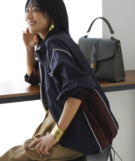 Arpege story フラッフィーブルゾン Arpege story フラッフィーブルゾン ピンク ブルゾン