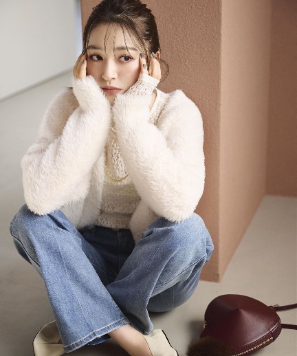 ❤美品♪JUSGLITTY ベルテッド4wayコート ライトグレー M ❤美品♪JUSGLITTY ベルテッド4wayコート ライトグレー M