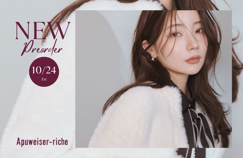 10/24(Fri) PRE ORDERに品番追加