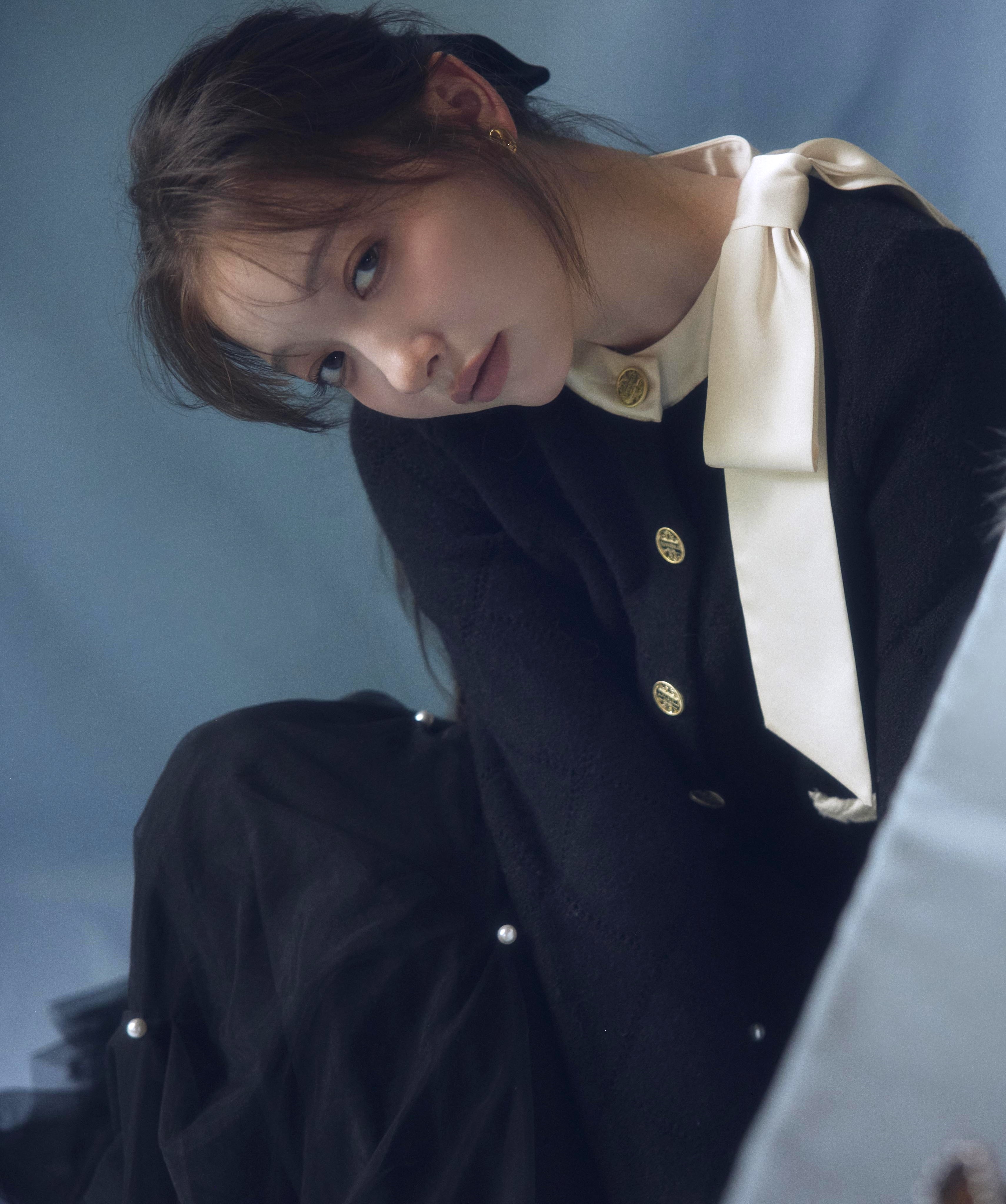 あれページ シャツドッキング襟付きカーデ | カーデ | Arpege story（アルページュ