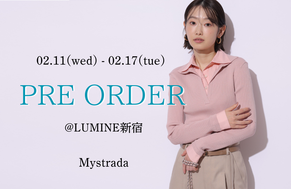 PREORDER開催@LUMINE新宿店
