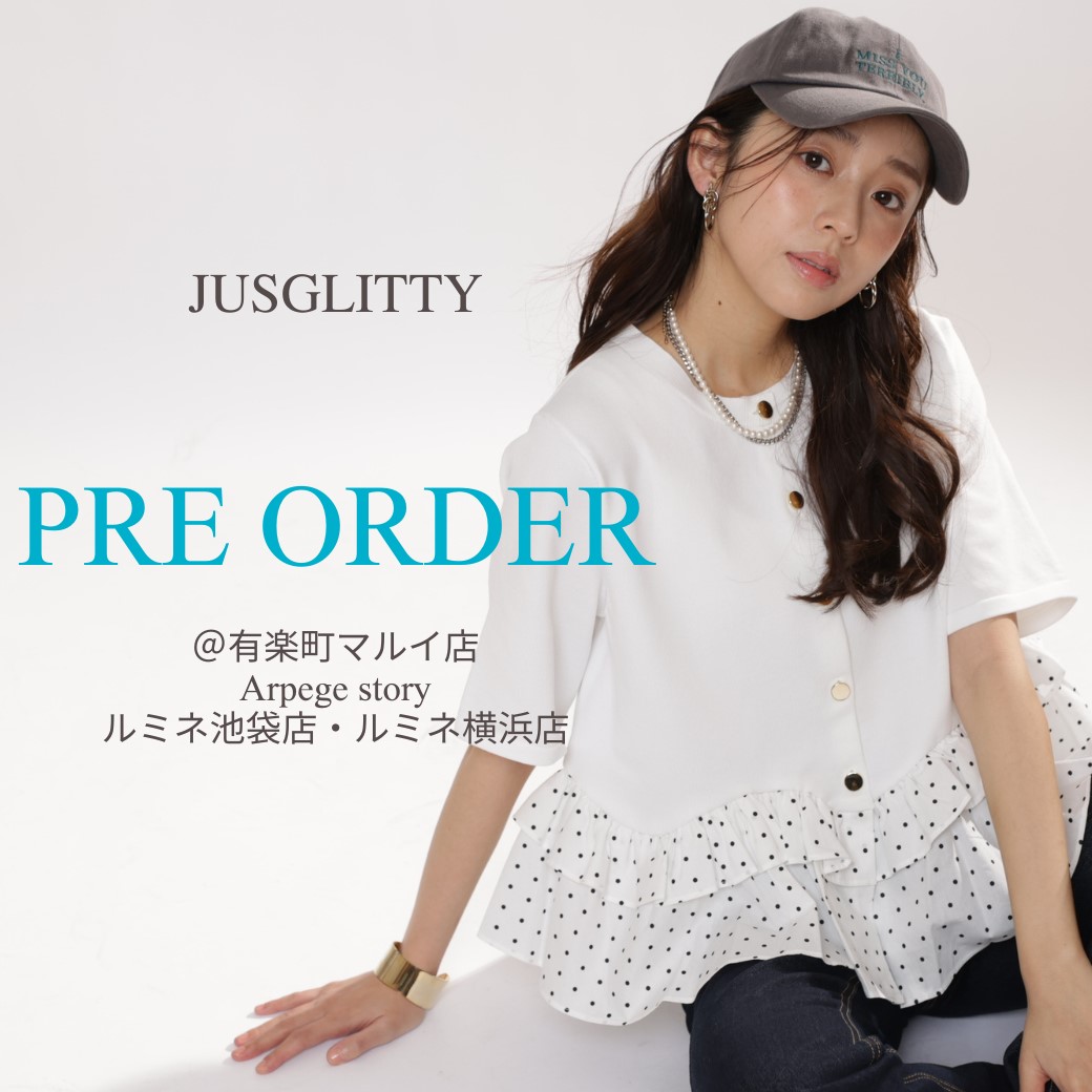 新作PRE ORDERの商品ラインナップ 