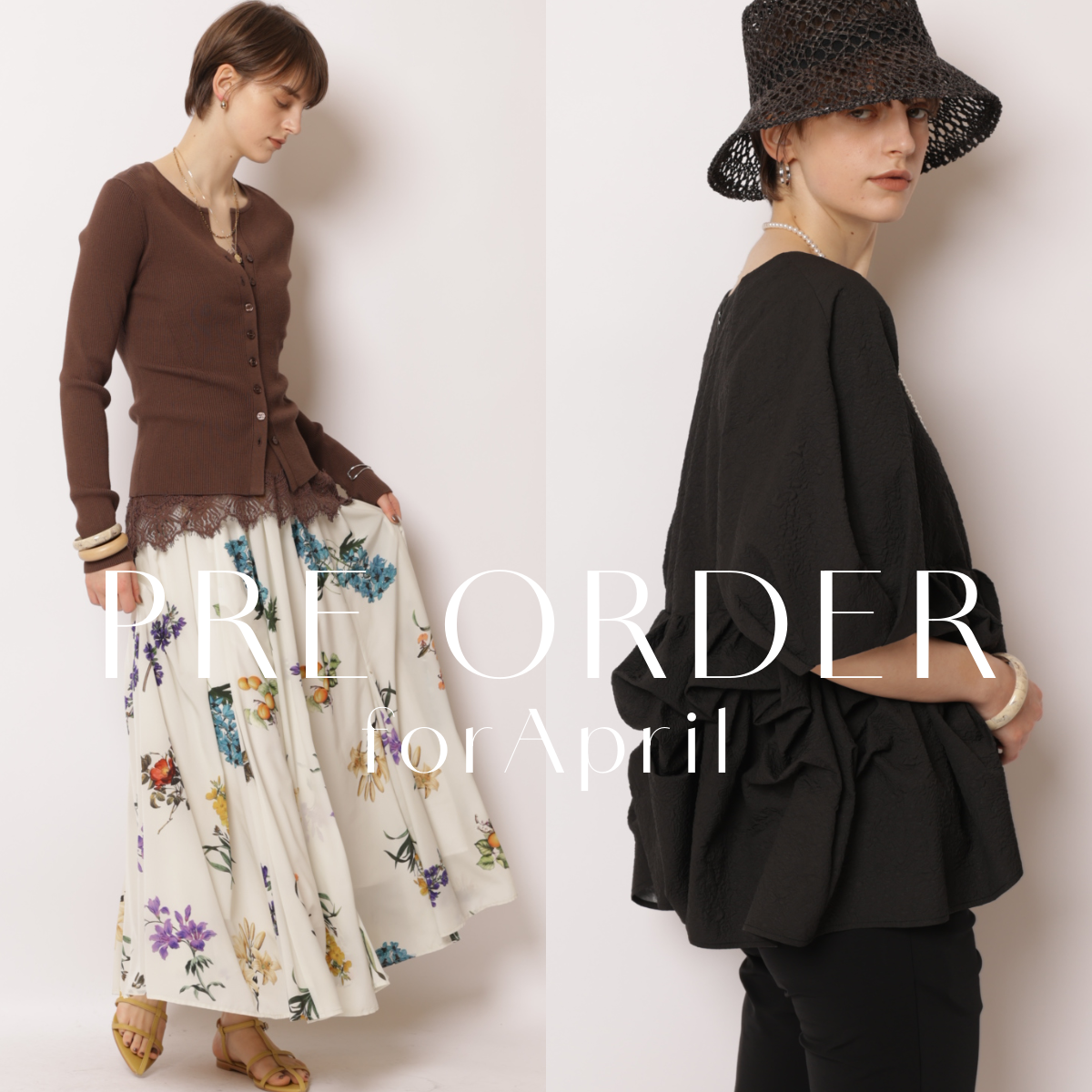 【新作予約】PRE ORDER for APRIL