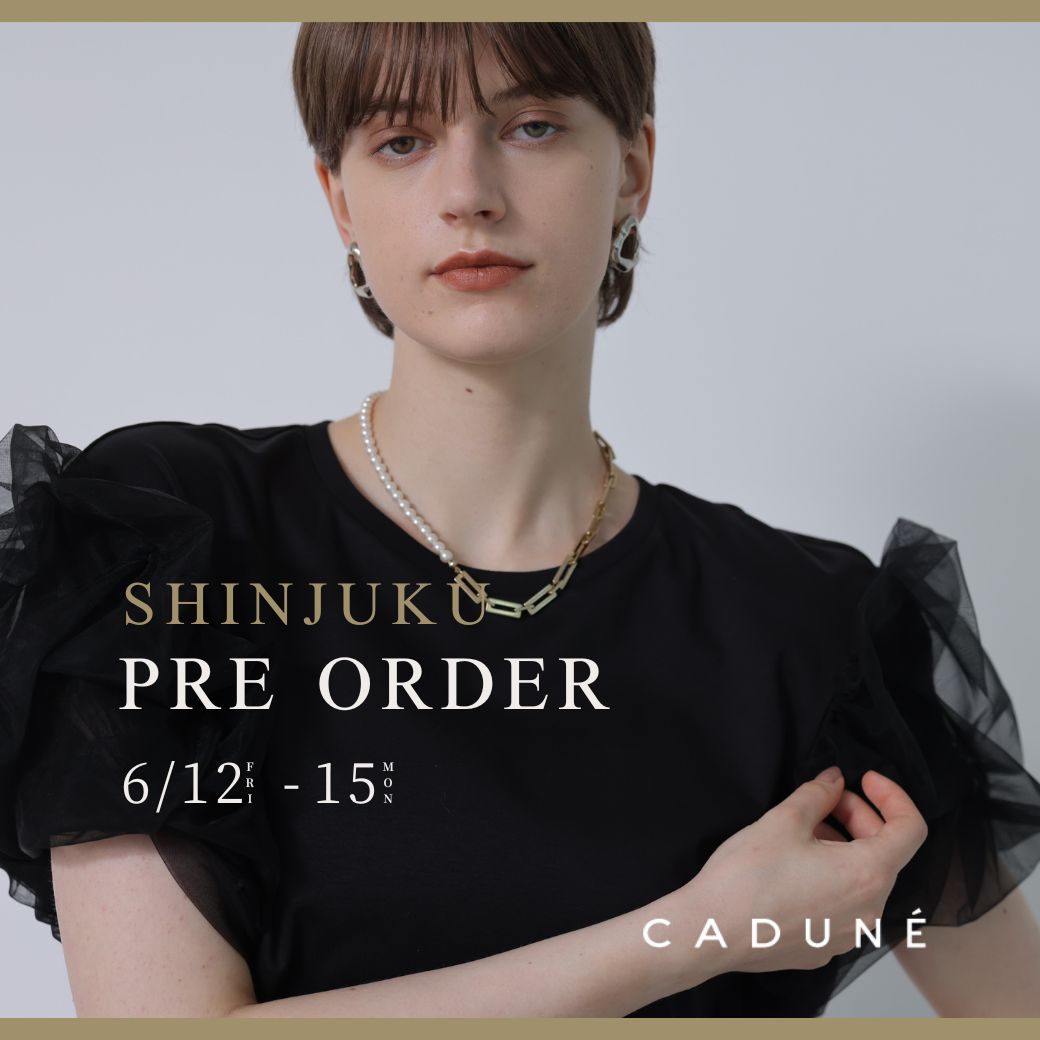 6/12(Fri)新宿PRE ORDER