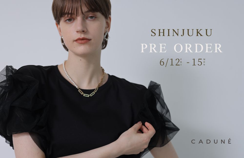 6/12(Fri)新宿PRE ORDER