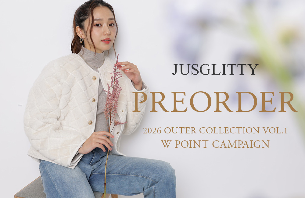 【Wpoint対象】2026 OUTER PREORDER