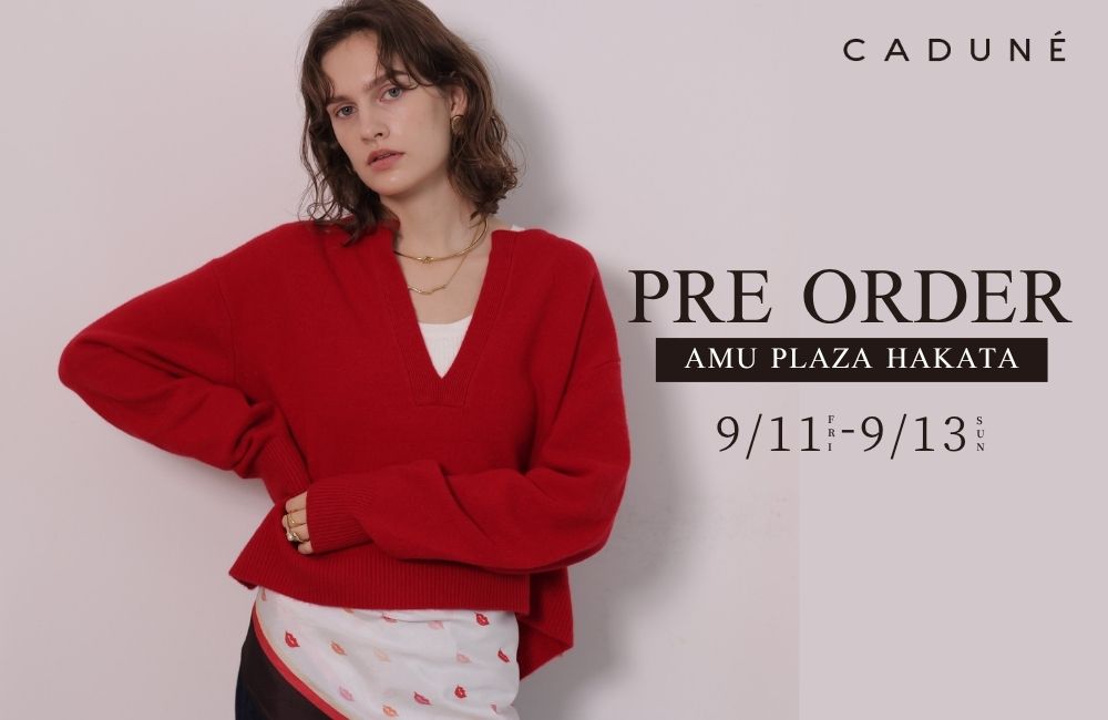【アミュプラザ博多店】PRE DRDER