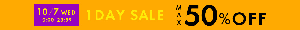 【スライド上】24H限定MAX50%OFF開催中！