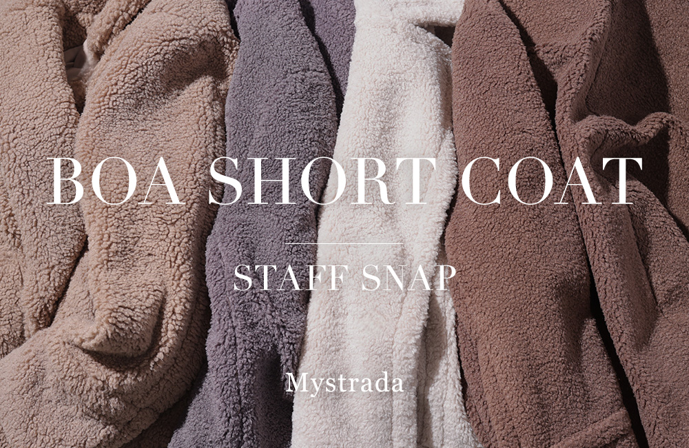 BOA SHORT COAT SNAP
